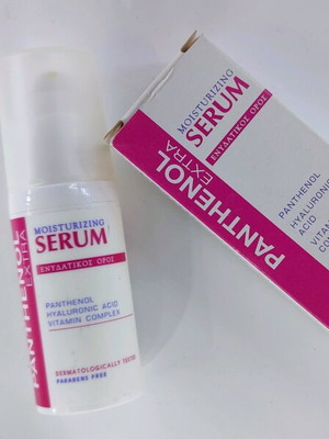 Panthenol moisturizing serum unused