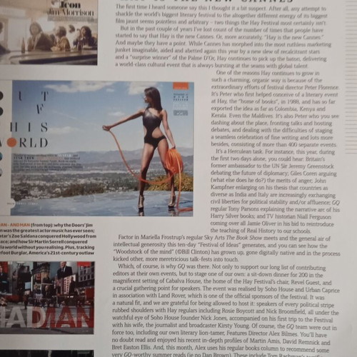 GQ magazines like new, pack of 2 British edition issues