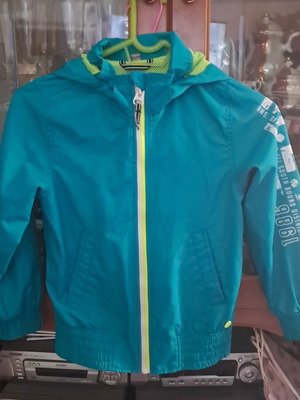 Mexx summer windbreaker jacket for 7-8 years like new, green