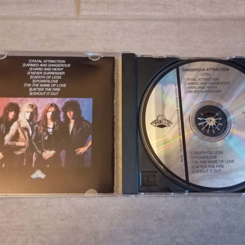 Lion Dangerous Attraction CD bootleg metal album