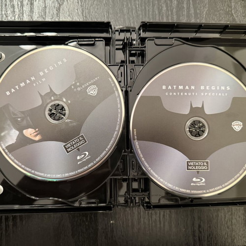 Batman Dark Knight Trilogy 4K Ultra HD Blu-Ray set like new with Greek subtitles