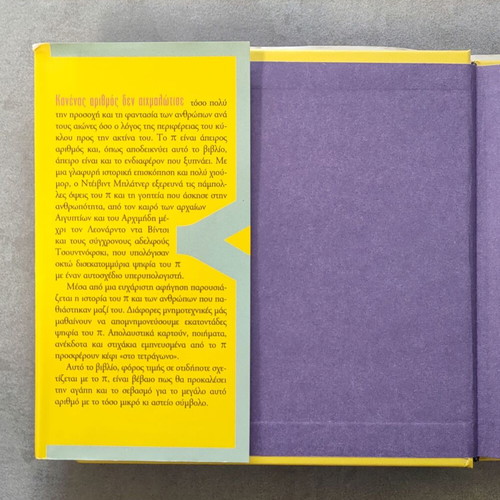 Book The Joy of Pi like new, David Blatner
