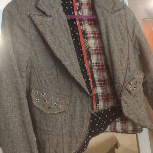 Rossodisera jacket new, size small, colorful interior
