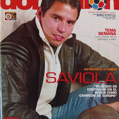 Don Balon Magazine Issue 29 4/2/2007 like new with Mallorca poster