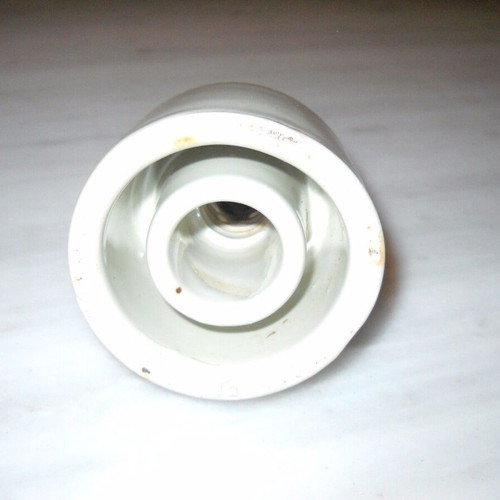 Porcelain insulator for telegraph/telephone 1969 used