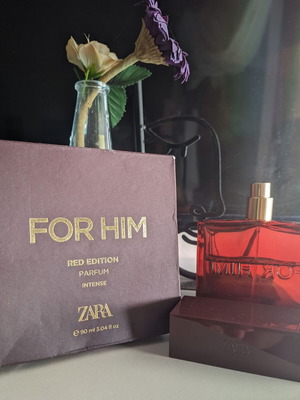 ZARA For Him Red Edition Intense Parfum 100ml like new
