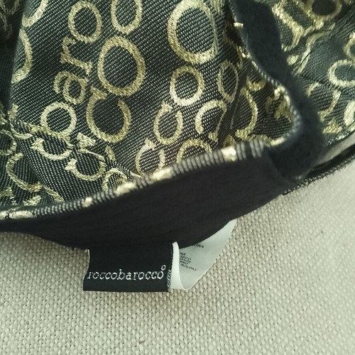Jockey Roccobarocco gray with gold logo, size medium, like new
