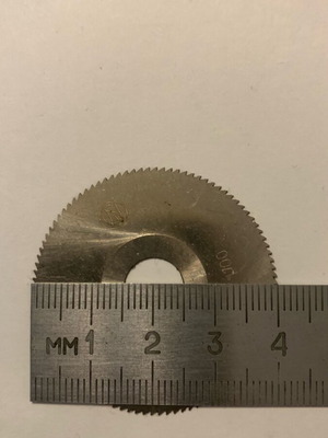Small metal cutting disc new