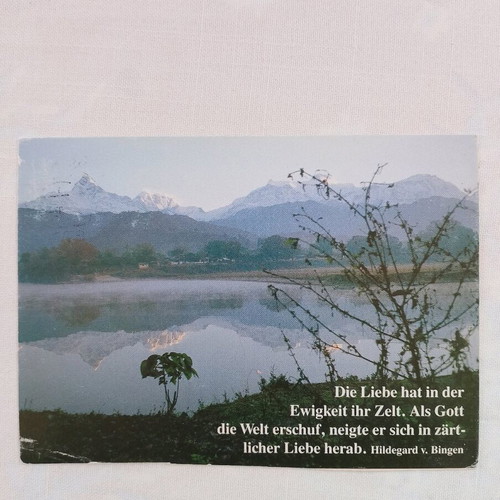 Postcard used, mailed from Germany