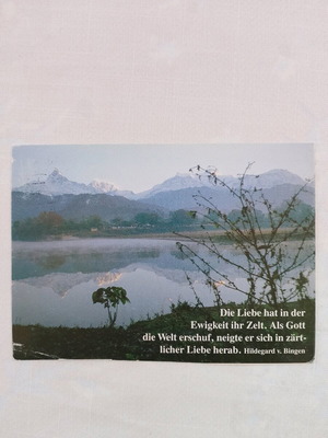 Postcard used, mailed from Germany