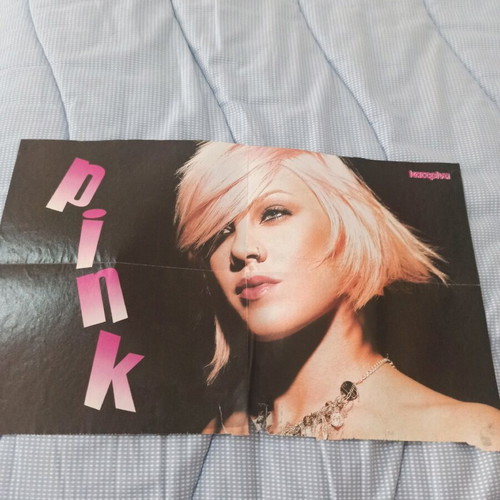 Katerina Pink poster used with tear