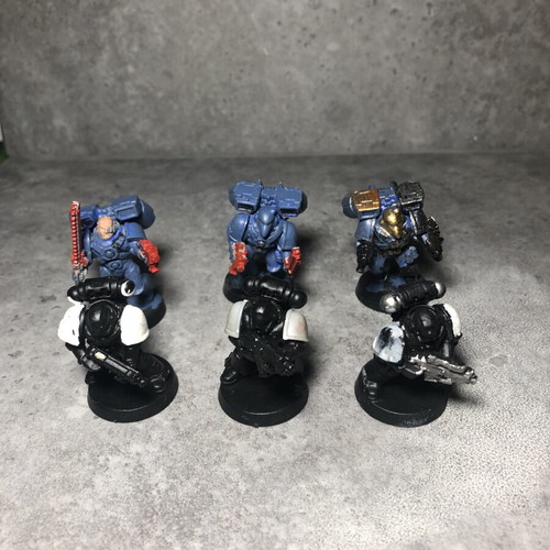 Warhammer 40K Space Marines Jump Pack, 6 Assault Figures