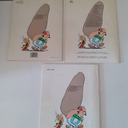 Asterix and Obelix magazines, set of 3