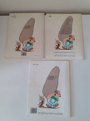 Asterix and Obelix magazines, set of 3