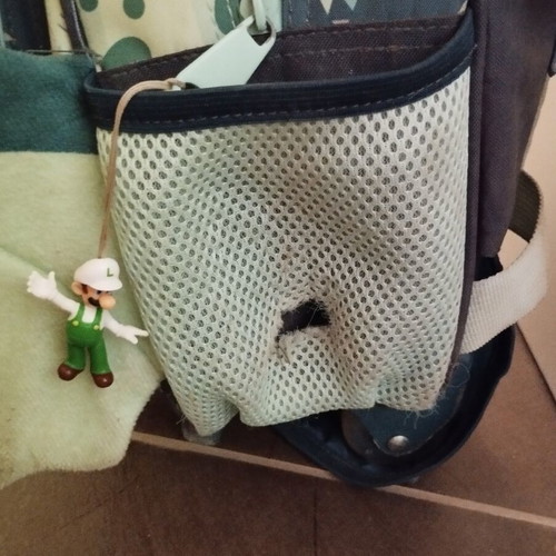 Toddler trolley bag used with minor side wear