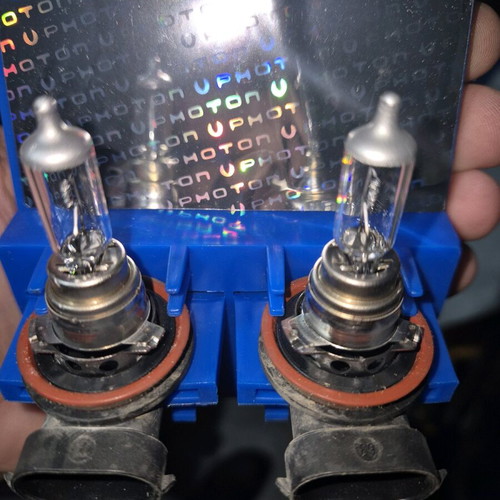 Osram H8 bulbs used 12V 35W set