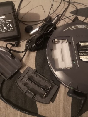 Philips EXP3361 Slim MP3-CD player μεταχειρισμένος με original μετασχηματιστή