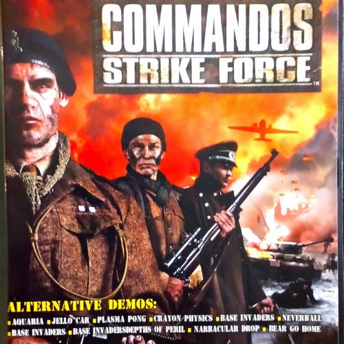 Commandos Strike Force PC DVD ROM like new, collectible edition