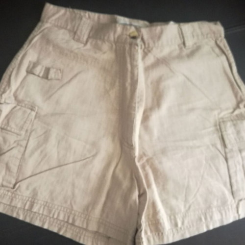 Cargo shorts ocean blue cotton size M like new