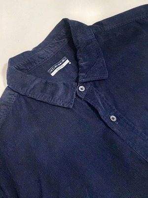 Intimissimi men's corduroy shirt blue new, size Medium