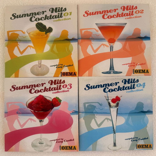 Summer Hits Cocktail 4 CDs collection used