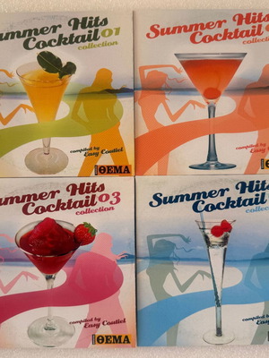 Summer Hits Cocktail 4 CDs collection used