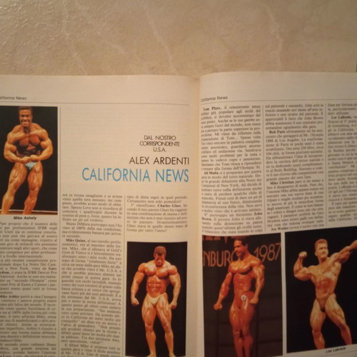 Body's Magazine N'3 bodybuilding sports magazine 1988 like new