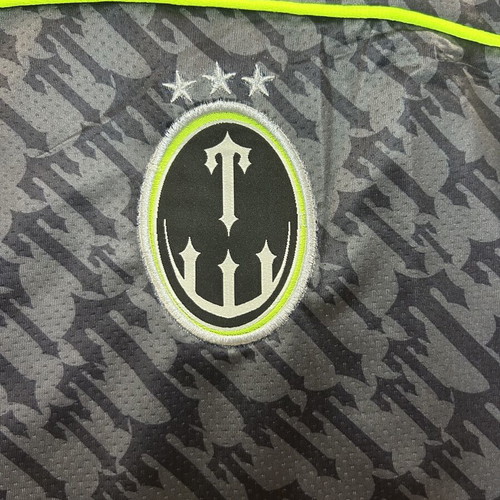 Trapstar jersey brand new, size M runs bigger, grey and green