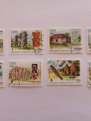 Cuba stamps 1986 used