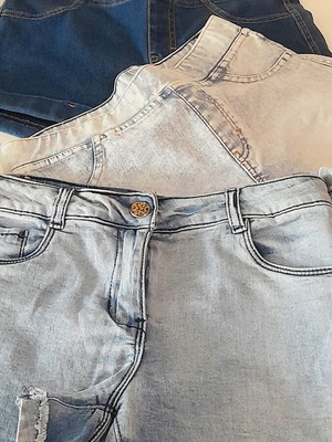 Denim shorts pack of 3 for 9-10 years like new, H&M and Orchestra