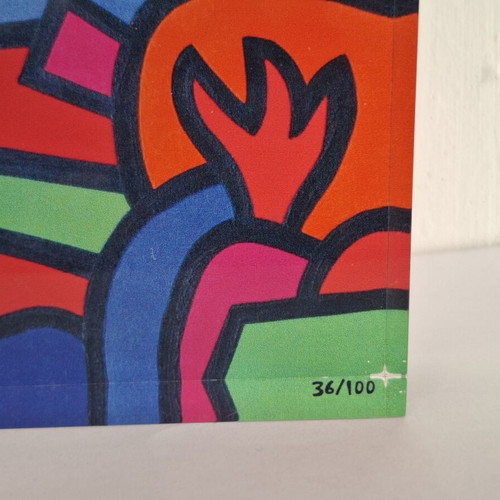 Digital print by Alexis Akrithakis Untitled 1992 acrylic on canvas limited edition used