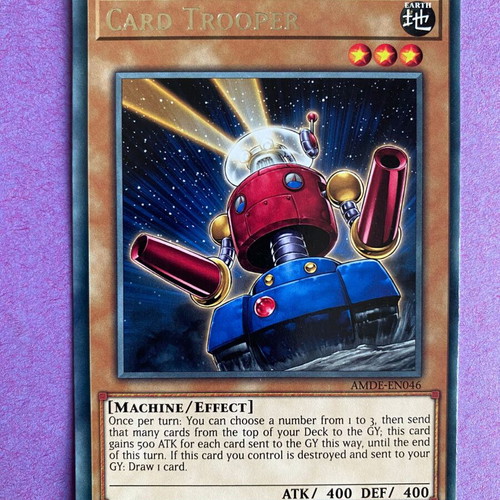 Card Trooper Yu-Gi-Oh! Card 1st Edition Near Mint