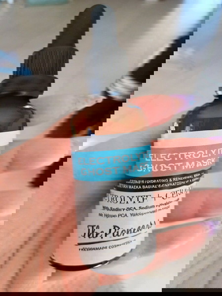 The Pionears Electrolyte Ghost Mask Освежаваща маска с електролити за хидратация и подмладяване 50ml