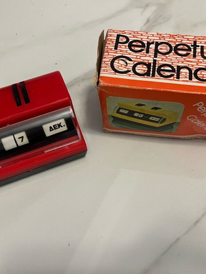 Ημερολόγιο γραφείου 80s καινούργιο