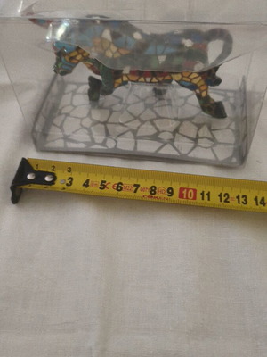 Barcino Designs decorative mosaic bull 10cm new with defect
