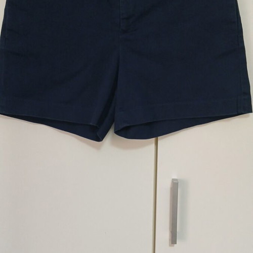 Ralph Lauren women's shorts used, cotton, elastic, blue, size L