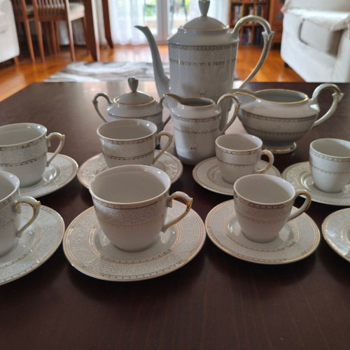 Mitterteich Bavaria Germany porcelain tea and coffee set like new