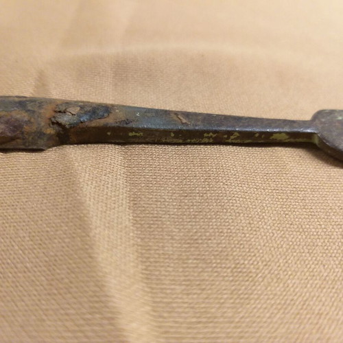 Antique rasp used, length 23.5 centimeters