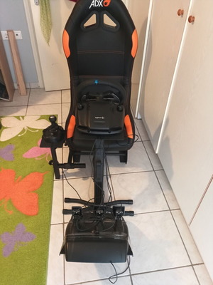Complete racing simulator setup