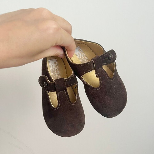 Early Days Suede Mary Jane shoes like new