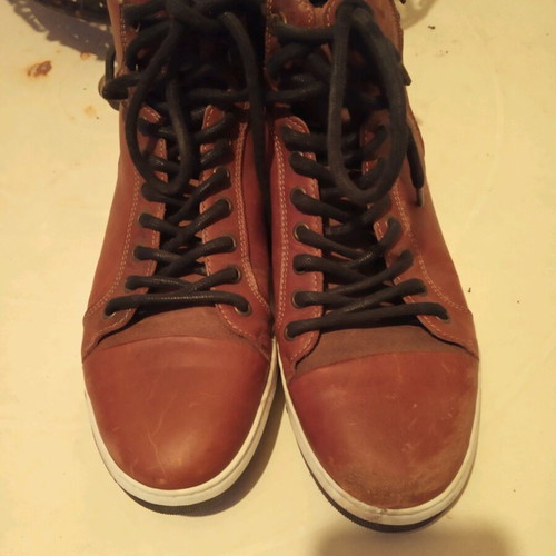 Bull Boxer men's leather tan shoes used size 42