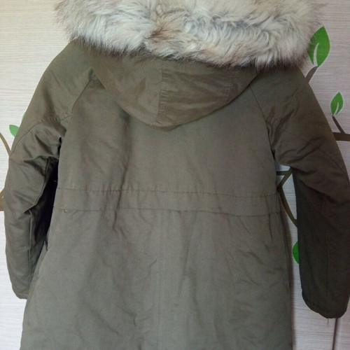Zara Kids jacket like new, olive color, ages 10-11