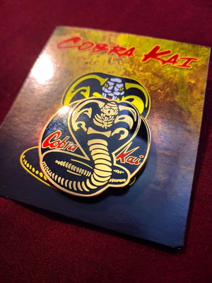 Cobra Kai Metal Pin new with tag