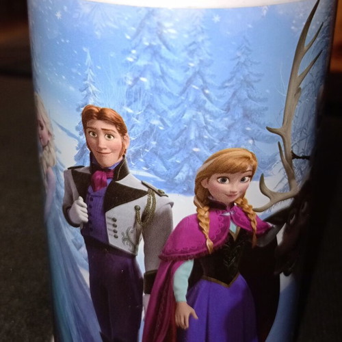 Disney Frozen Metal Piggy Bank like new
