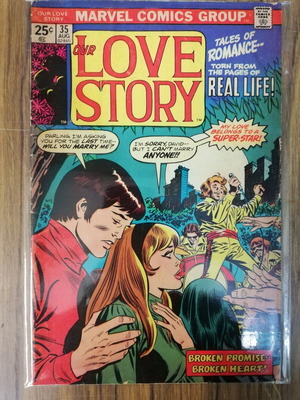 Our Love Story Marvel Comics μεταχειρισμένο, αγγλικά (1969)