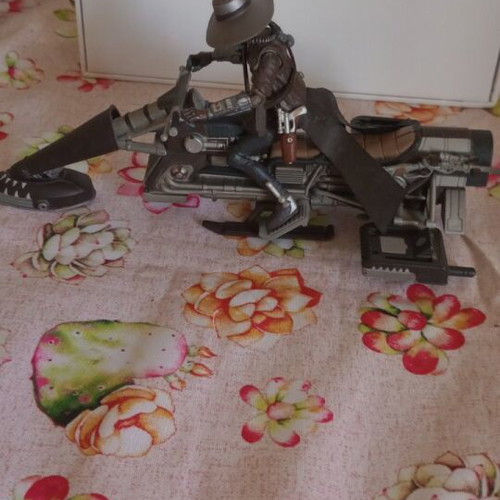 Star Wars Cad Bane with speeder bike Clone Wars in excellent condition