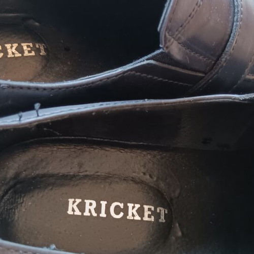 Kricket leather men's formal shoes like new, size 44, black