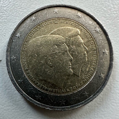 Netherlands 2 Euro 2014 double portrait used