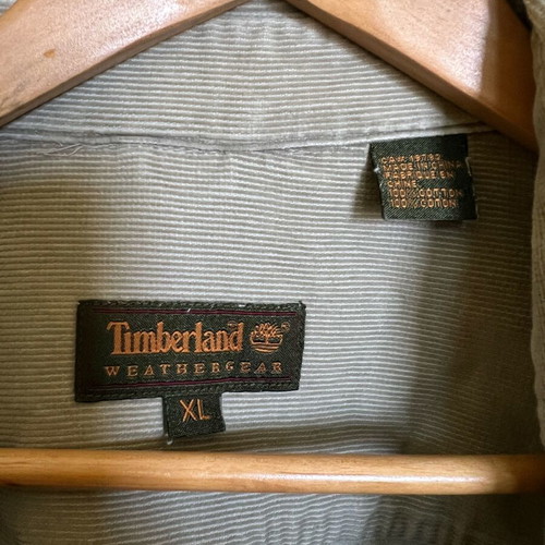 Timberland shirt XL beige light corduroy like new