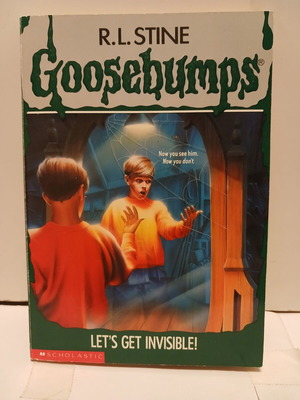 Goosebumps Let's Get Invisible! book by R.L. Stine 1993